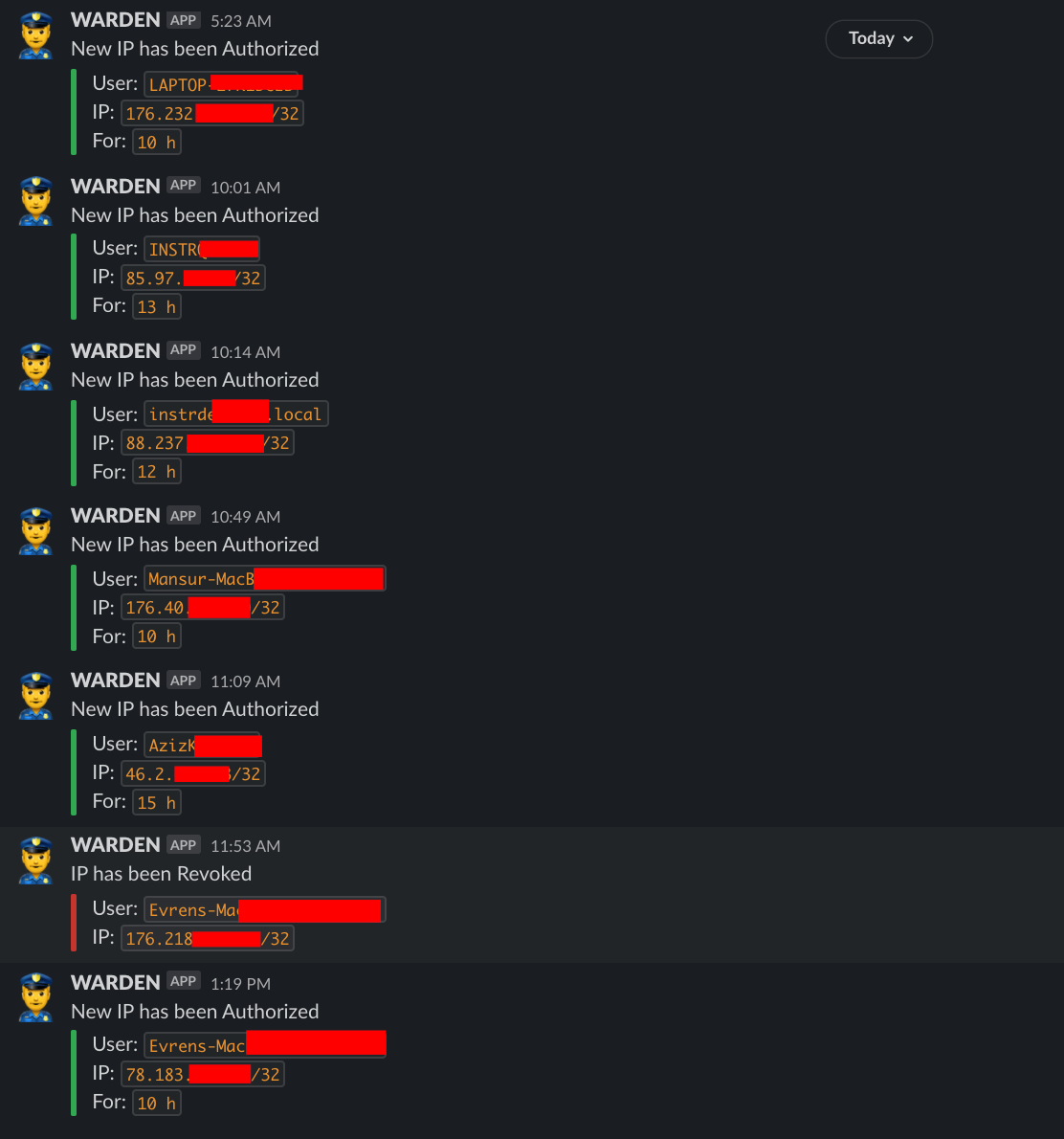 Default Slack Notifier